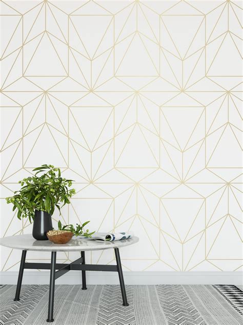 For more inspiration on how to make geometric wallpaper bring your home to life, get in touch with an interior expert from home flair. Peel and stick wallpaper self adhesive wallpaper removable ...