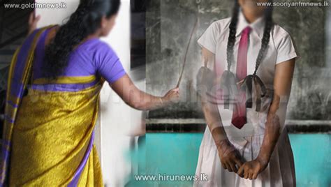 Student Punished In A Humiliating Manner By School Teacher Hiru News