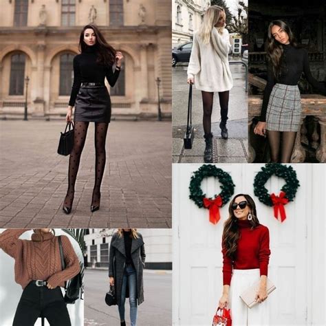 5 Outfits Con Básicos Para La Cena De Navidad Outfits Outfits Basicos Atuendo