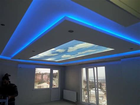 Marvelous Indirect Ceiling Lighting With Led False Ceiling Design