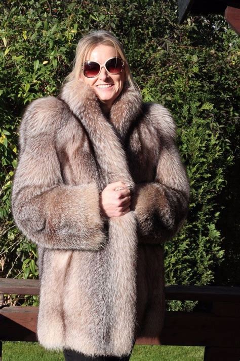john gavin furs fur coat fox fur coat coat