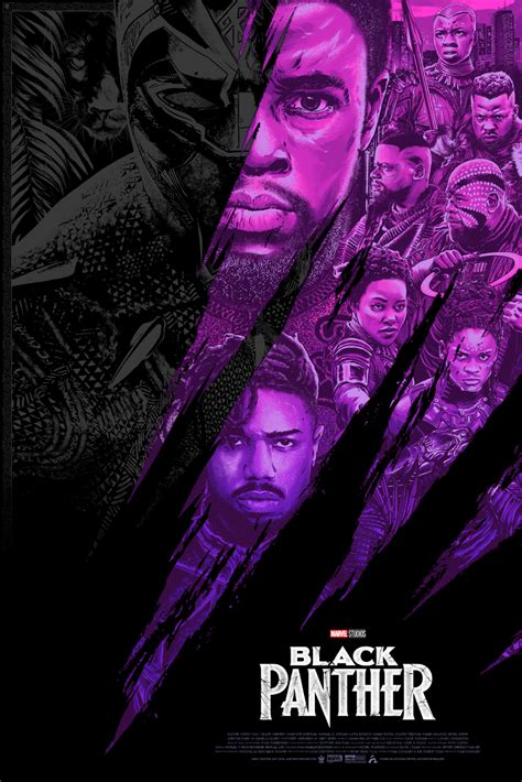 Inside The Rock Poster Frame Blog Anthony Petrie Black Panther Movie
