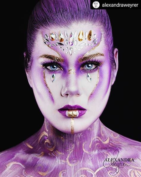 Makeupoftheday Makeup Body Painting Art By Alexandraweyrer Inspired