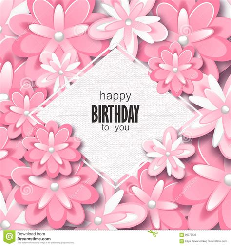 May all your dreams become a reality. Happy Birthday Greeting Card And Party Invitation Template ...