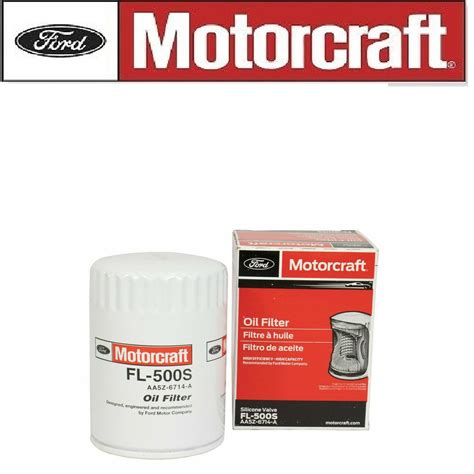 Genuine Ford Oem Motorcraft Engine Oil Filter Fl500s Aa5z6714a 1pc New