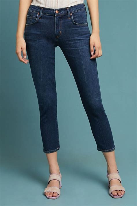 Slide View 4 Citizens Of Humanity Elsa Mid Rise Slim Cropped Jeans