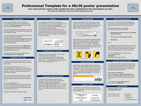 How To Make A Scientific Poster On Word
