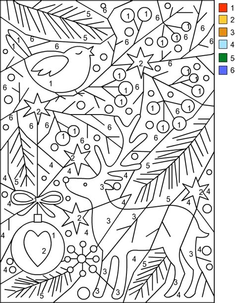 Nicoles Free Coloring Pages Color By Number Coloring Pages