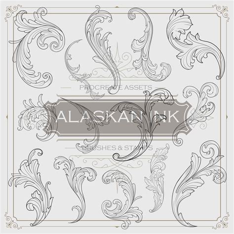 Acanthus Ornaments Are A Classic In Tattoo Art And It Is A Thorough