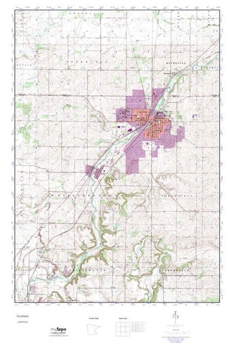 Mytopo Northfield Minnesota Usgs Quad Topo Map