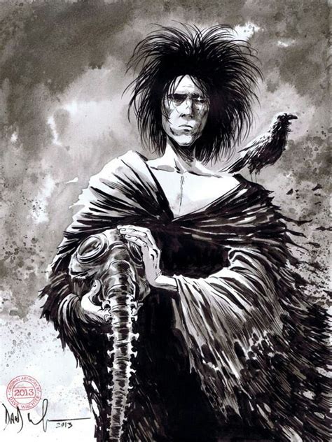 Morpheus From Neil Gaimans Sandman Art By Dave Wachter