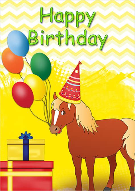 From flowery cards to ones with cheerful balloons and more, you will find something that you like here. Printable Kids Birthday Cards
