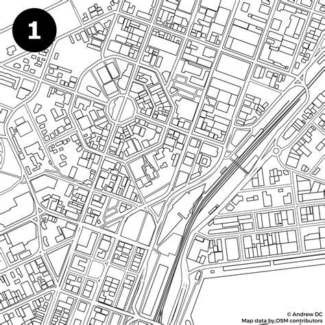 Identify The City From The Blank Street Map Kiwi Edition