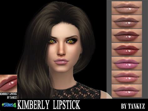 The Best Lipstick By Tankuz Sims 4 The Sims Schönheit