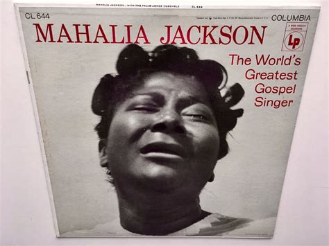 Mahalia Jackson The Worlds Greatest Gospel Singer Lp Vinyl Record
