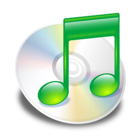 iTunes 7 Green Icon - iTunes And Quicktime Icons - SoftIcons.com