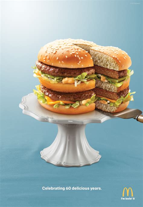 Mcdonalds Print Advert By Cossette Big Mac Slice Ads Of The World