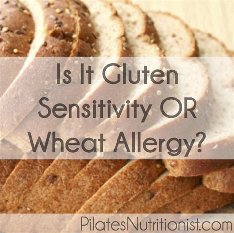 Gluten Sensitivity And Wheat Allergy Symptoms Lily Nichols Rdn