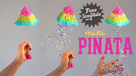 How To Make A Diy Piñata Cute Mini Rainbow Piñatas For Fiestas Best