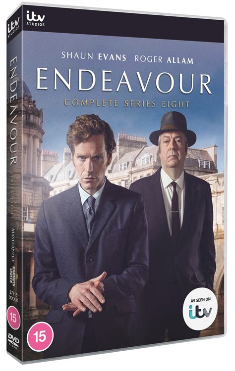 Endeavour Complete Series Eight Dvd Free Shipping Over £20 Hmv Store