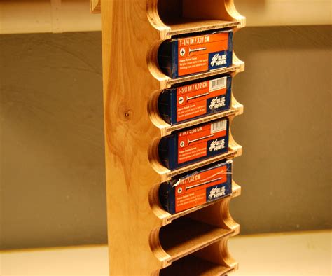 The 1lb Boxed Screw Storage Rack 6 Steps With Pictures