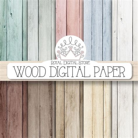 Wood Digital Paper Wood Digital Paper With Wood