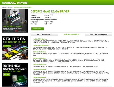 Nvidia Releases Drivers With Full Microsoft Directx 12 Ultimate Support