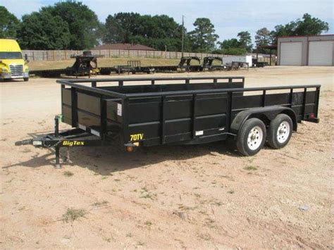 Big Tex 70tv 16bk Trailer Auctioneer Express