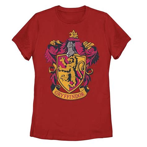 Juniors Harry Potter Gryffindor House Crest Tee