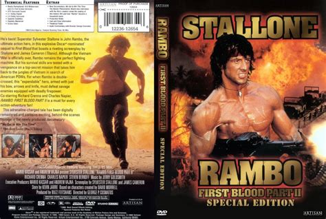 The movie first blood, directed by ted kotcheff. Rambo - first blood part 2 - Movie DVD Scanned Covers ...