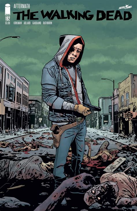 Carl Didnt Stay In The House In This Cover Of ‘the Walking Dead 192