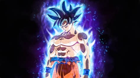 Papel De Parede Dragon Ball Super Filho Goku Ultra Instinct Esfera