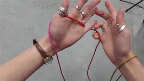 The japanese call these string tricks ayatori. Cat's Cradle String Trick: Shooting Star - YouTube