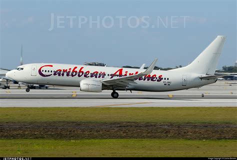 9y Jmc Boeing 737 8q8 Caribbean Airlines Carlos Barcelo Jetphotos