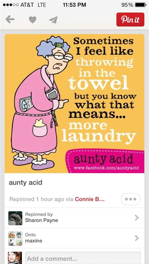 Pin By Gwenda Maughan On Funny Old People Jokes Aunty Acid Aunty