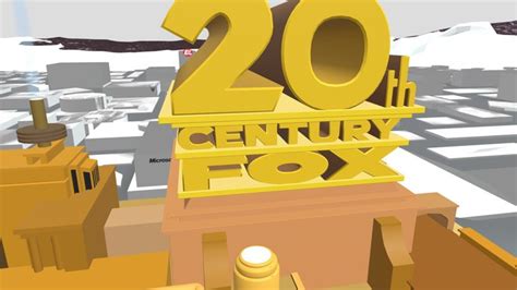 20th Century Fox 3d Model By Sketchfab 5a7