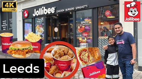 Jollibee Leeds Filipino Fast Food In Uk Halal Restaurant Youtube