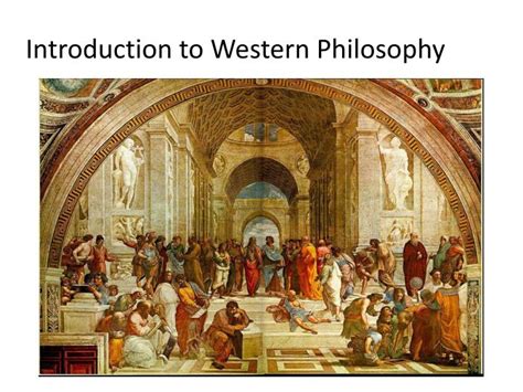 Ppt Introduction To Western Philosophy Powerpoint Presentation Free