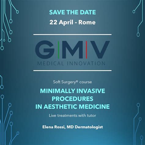 Course Minimally Invasive Procedures In Aesthetic Medicine Gmv
