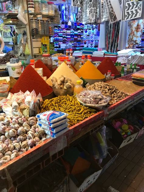 Souk Spices Markets Morocco Travel Guide Taroudante City Asni
