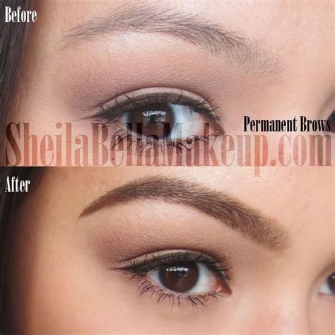 Powdered Technique Eyebrows Permanent Makeup Eyeliner Powdered