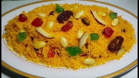 Zarda Recipe Sweet Rice Shadiyon Wala Zarda Recipe Eid Special