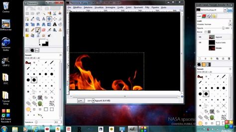 gimp tutorial effetto fuoco creating effect fire youtube