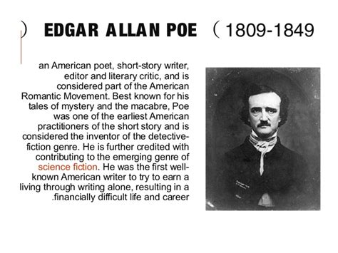 Edgar allan poe
