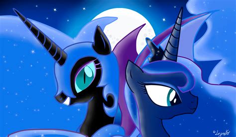 411498 Safe Artistlizineko Nightmare Moon Princess Luna