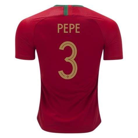 2020 cyber monday buy the latest soccer merchandise from officially soccer fans online store. Portugal World-Cup #3 PEPE Home Jersey 2018