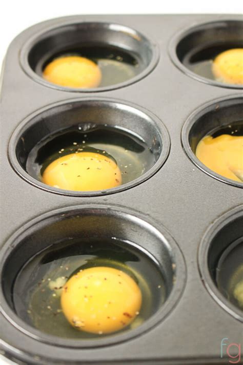 Oven Baked Eggs In Muffin Tin Recipe To Cook Eggs In