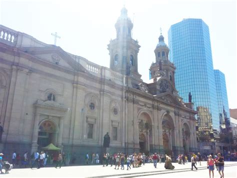 Fachada De La Catedral Metropolitana De Santiago De Chile Foto De Ahm