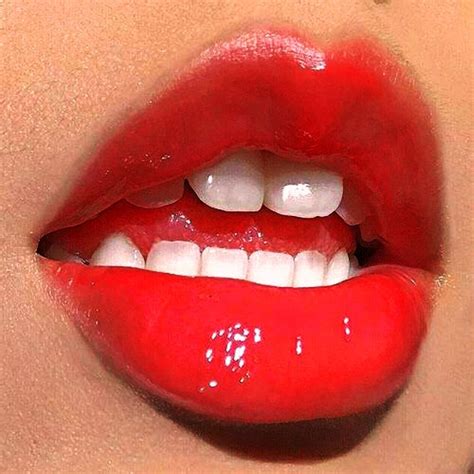 Ll What Is Red Perfect Red Lips Glossy Lips Beautiful Lips Make Up