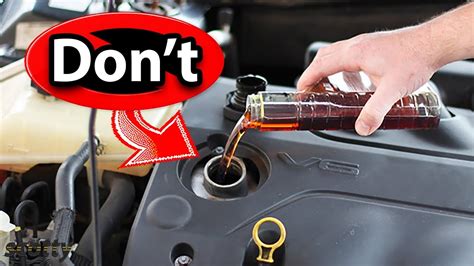 Never Use This Type Of Engine Oil Additive In Your Car Youtube